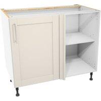 Wickes Ohio Porcelain Shaker Corner Base Unit - 1000mm