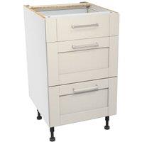 Wickes Ohio Porcelain Shaker Drawer Unit - 500mm