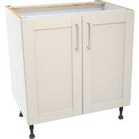 Wickes Ohio Porcelain Shaker Base Unit - 800mm