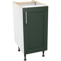 Wickes Ohio Forest Green Shaker Base Unit - 400mm