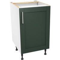 Wickes Ohio Forest Green Shaker Base Unit - 500mm