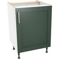 Wickes Ohio Forest Green Shaker Base Unit - 600mm