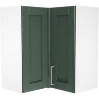 Wickes Ohio Forest Green L-Shape Corner Wall Unit - 625mm