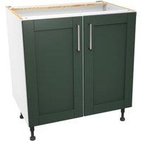 Wickes Ohio Forest Green Shaker Base Unit - 800mm