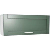 Wickes Ohio Forest Green Shaker Narrow Wall Unit - 900mm