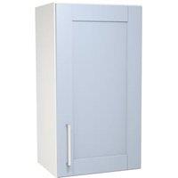 Wickes Ohio Hazy Blue Shaker Wall Unit - 400mm