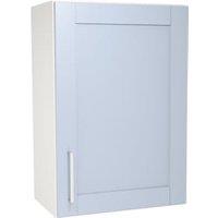 Wickes Ohio Hazy Blue Shaker Wall Unit - 500mm