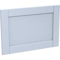 Wickes Ohio Hazy Blue Shaker Appliance Door (D) - 600 x 437mm