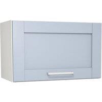 Wickes Ohio Hazy Blue Shaker Narrow Wall Unit - 600mm