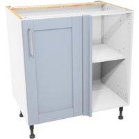 Wickes Ohio Hazy BlueCorner Base Unit - 800mm