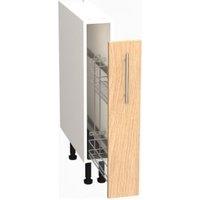 Wickes Orlando Scandi Oak 150mm Pull Out Base Unit