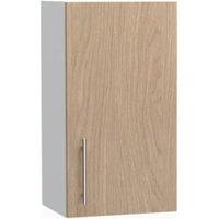 Wickes Orlando Scandi Oak Slab Wall Unit - 400mm