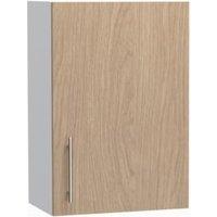 Wickes Orlando Scandi Oak Slab Wall Unit - 500mm