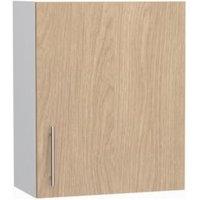 Wickes Orlando Scandi Oak Slab Wall Unit - 600mm