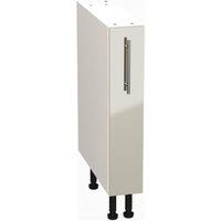 Wickes Orlando Gloss Stone 150mm Pull Out Base Unit