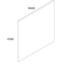 Wickes Orlando Gloss Stone Appliance Fascia - 600 x 584mm