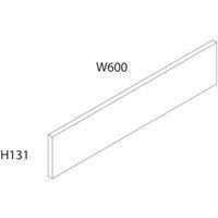 Wickes Orlando Gloss Stone Appliance Fascia - 600 x 131mm