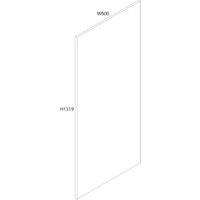 Wickes Orlando Gloss Stone Appliance Fascia - 600 x 1319mm