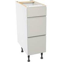 Wickes Madison Gloss Stone Drawer Unit - 300mm