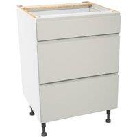 Wickes Madison Gloss Stone Drawer Unit - 600mm