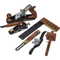 Faithfull 7 Piece Carpenters Tool & Plane Set