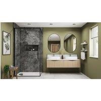 Wetwall Alloy Tempesta Single Shower Panel - 2440 x 600 x 4mm