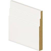 Square Stepped Primed MDF Architrave - 18 x 69 x 2200mm - Pack of 5