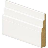 Chamfer Stepped Primed MDF Architrave - 18 x 94 x 2200mm - Pack of 5