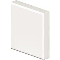 Chamfered Architrave Block - 25 x 104 x 104mm