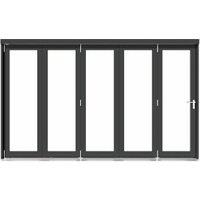 Rohden Fully-Finished Anthracite Grey External Bi-Fold Door Set - 3590mm
