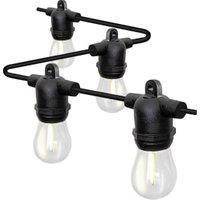 Luceco IP44 Exterior Festoon Starter Kit with 10 Bulbs - 10m