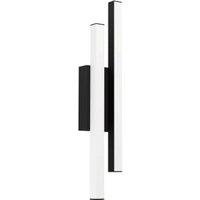 Eglo IP44 Serricella LED Exterior Wall Light - Black