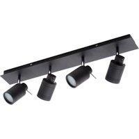 Spa Scorpius 4-Light IP44 Spotlight Bar - Black