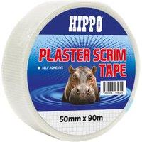 Hippo Plaster White Scrim Tape - 50mm x 90m