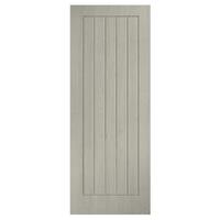LPD Internal Laminate Cottage Pre-Finished Light Grey Door - 610 x 1981mm