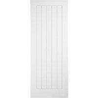 LPD Internal Laminate Cottage Pre-Finished White Door - 762 x 1981mm