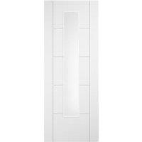 LPD Internal Laminate Ladder Glazed Pre-Finished White Door - 762 x 1981mm