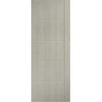 LPD Internal Laminate Ladder Pre-Finished Light Grey FD30 Fire Door - 838 x 1981mm