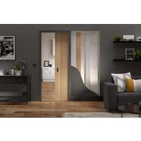 LPD Flusso Self-Assembly Single Pocket Door Kit - for 838 x 1981mm doors