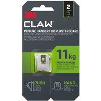 3M Claw 11kg Picture Hanger - Pack of 2