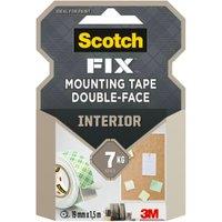 Scotch-Fix Interior Mounting Tape - 19mm x 1.5m