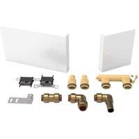 ThermaSkirt BM2 LH Anti-Clockwise Feed & Return Set - 15mm