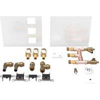 ThermaSkirt BM3 RH Clockwise Feed, TRV Feed & Return Set - 15mm