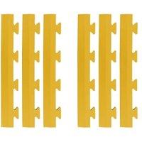 Protec Rhino Yellow Universal Male Ramp Tile - Pack of 6