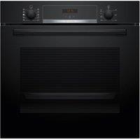 Bosch Series 4 HQA534BB3B Built in Single Oven with added steam - Black