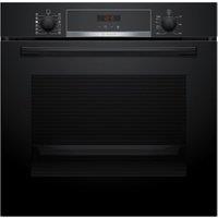 Bosch Series 4 HQA574BB3B Built in Single Oven with added steam - Black