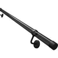 Rothley Acrylic Smokey Grey Indoor Handrail Kit - 3 x 1.2m