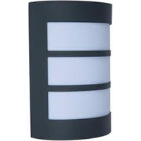 Lutec IP44 Nila Wall Light - Dark Grey