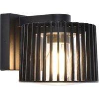 Lutec IP54 Shyne Wall Light - Black