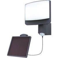 Lutec IP54 Sunshine Integrated LED Solar Floodlight with PIR - 11W